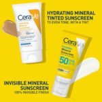 CeraVe Invisible Mineral Sunscreen SPF 50, Face Sunscreen for Sensitive Skin With Zinc Oxide & Titanium Dioxide, Vitamin E + Niacinamide + Ceramides, Oil Free, Travel Size 1.62 oz - Image 11