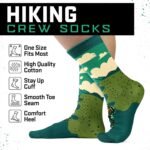 VICRAZY Hiking, Climbing, Running Socks for Men, Women - Hiking, Climbing, Running, Bike Accessories, Stocking Stuffers - Image 6