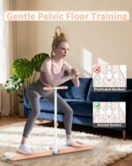 2-in-1 Fitness Ski Machine for Women | Pelvic Floor & Core Strengthener | Low-Impact Full Body Workout for Toning, Postpartum Recovery - Image 3