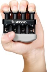 D’Addario Varigrip Hand Exerciser–Improve Dexterity and Strength in Fingers, Hands, Forearms- Adjust Tension Per Finger– Simulated Strings Help Develop Calluses- Comfortable Conditioning - Image 3