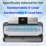 KardiaMobile 6L Case Compatible with 6L Max, Portable Carry Case for EKG Kardiamobile 6L Heart Monitor with Silicone Pad - Image 3