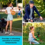 BLACK+DECKER Comfortpak, Wearable Cooling and Heating Device, Obsidian Black (BCWCC101-01) - Image 5