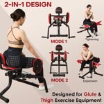 Ocdin Hip Abductor Adductor Machine for Home Gym, Inner and Outer Thigh and Glute Workout System - Image 3