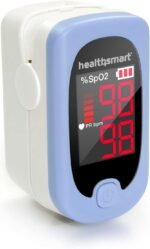 HealthSmart Pulse Oximeter for Fingertip, Displays Blood Oxygen Saturation & Pulse Rate, Accurate & Reliable, Batteries & Lanyard Included - Image 10