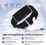 Smart Health Wristband for Women & Men - Activity Fitness Trackers Wearable Blood Pressure Monitor with Heart Rateand Sleep, Step Counter & Calories Tracker, lP68 Waterproof 173 Sport Modes Black - Image 4