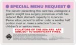 (2-pack Signed Bariatric Surgery Wallet Card (wls-100-v2) (Blush Pink) - Image 3