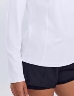 PINSPARK Long Sleeve Shirts for Women UPF 50+ Sun Shirt Workout Tops Quick Dry V Neck Athletic Running Hiking Golf Polo S-3XL - Image 7