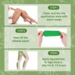 36 patches/box Herbal legs Patches Herbal Patch Wormwood Patch Full Body Patch Leg Patch Arm Patch Butt Patch - Image 5