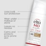 EltaMD UV Clear Tinted Face Sunscreen, SPF 46 Oil- Free with Zinc Oxide, Dermatologist Recommended, Stocking Stuffer - Image 3