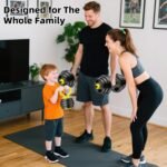 Adjustable Dumbbell Set, 10-90lbs Free Weights with Connector – 4 in 1 Dumbbells, Barbell, Kettlebell & Push Up Stand, Adjustable Weights Set for Home Gym Fitness Equipment for Men & Women - Image 7