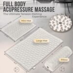 Dakini Acupressure Mat and Pillow Set with Mini Pad - Acupuncture Mat Full Body Pain Relief - Image 6