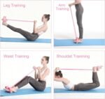 Glute Workouts - Increase Hip Strength，Resistance Bands Set, 6-Tube Ankle & Hip Stretcher with Handles for Strength Training, Physical Therapy Bands for Leg, Endurance (2026 Edition) - Image 7