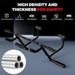 ONETWOFIT 2025 Upgrade Multi-Grip Pull Up Bar for Doorway - 460 lbs Heavy Duty Chin-Up Bar for Home Gym Exercise, Door Frame Pull Up Bar for Almost All Doors - Image 3