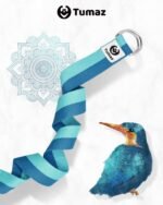 Tumaz Yoga Strap/Stretch Bands [15+ Colors, 6/8/10 Feet Options] with Extra Safe Adjustable D-Ring Buckle, Durable and Comfy Delicate Texture - Best for Daily Stretching, Physical Therapy, Fitness - Image 3