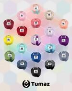 Tumaz Yoga Strap/Stretch Bands [15+ Colors, 6/8/10 Feet Options] with Extra Safe Adjustable D-Ring Buckle, Durable and Comfy Delicate Texture - Best for Daily Stretching, Physical Therapy, Fitness - Image 4