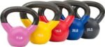 Sunny Health & Fitness Vinyl Coated Kettlebell for Strength Weight Training & Swinging Exercise - In 5, 10, 15, 20, 25 Pound - Image 6