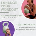 Polyfit Adjustable Kettlebell | 5 lb - 12 lb | Kettlebells Weights Set for Home Gym | Kettle Bell Sets for Women at Home - Image 5