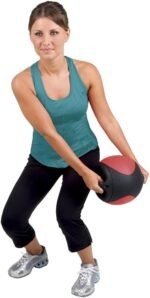 AEROMAT Dual Grip Power Medicine Balls for Abdominal Training and Rotational Movements - 9" Diameter - Weights Color-Coded - Image 4