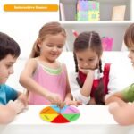 Prize Wheel Colorful Magnetic Dry Erase Spinner Wheel with Plastic Arrow Spinner Classroom Must Haves Learning Toys Board Games Party Games - Image 4