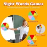 Prize Wheel Colorful Magnetic Dry Erase Spinner Wheel with Plastic Arrow Spinner Classroom Must Haves Learning Toys Board Games Party Games - Image 6