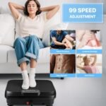 Vibration Plate Exercise Machine for Lymphatic Drainage Weight Loss,Whole Body Workout Vibration Fitness Platform,Mini Shake Plate,Sport Gym Fitness Equipment - Image 3