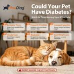 Pet Glucose Monitor Kit for Dogs & Cats - Blood Sugar Test Meter with 100 Test Strips & Lancets, Pain-Free Diabetic Testing, Home Use Portable Glucometer - Image 3