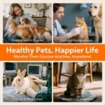 Pet Glucose Monitor Kit for Dogs & Cats - Blood Sugar Test Meter with 100 Test Strips & Lancets, Pain-Free Diabetic Testing, Home Use Portable Glucometer - Image 5