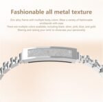 Smart Stylish Bracelet with Heart Rate,Blood Oxygen,Sleep Tracking,IP68 Waterproof,Magnetic Charging(Silver) - Image 4