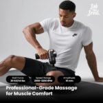 BOB AND BRAD C2 Massage Gun, FSA Eligible & HSA Approved Deep Tissue Percussion Massager Gun, Muscle Massager with 5 Speeds and 5 Heads, Electric Back Massagers for Professional Athletes Home Gym - Image 3