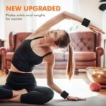 Wrist Weights, Ankle Weights for Women Men, Adjustable Wrist Weighted Bracelet for Home Gym Workout, Running, Yoga, Exercise, Strength Training - Image 5