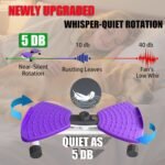 Waist Twister Machine Exercise, Ultra-Quiet Adjustable Ab Twist Board for Exercise with Smart LED Display, 350LBS Capacity, Waist Twisting Fitness Tool, Home Gym Equipment Workout for Women Men - Image 5