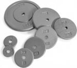 CAP Barbell Standard 1-Inch Cast Iron Weight Plates - Singles & Sets | 1.25-50 lbs | Multiple Options - Image 3