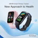 MEHRI Fitness Tracker - Smart Watch with 24/7 Heart Rate, Blood Pressure & Oxygen, Sleep & Stress Monitoring, IP68 Waterproof, Activity Tracker, Step Count, Calories, Distance & More (Black) - Image 3