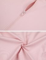 Lviefent Womens Lightweight Full Zip Running Track Jacket Workout Slim Fit Yoga Sportwear with Thumb Holes - Image 7
