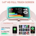 Fitness Tracker with 24/7 Heart Rate, Blood Oxygen, Sleep Tracker, Waterproof Fitness Watch, Activity Tracker with Step Tracker for Women Men - Image 8