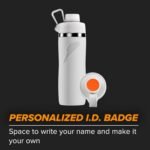 Gatorade 'Overtime' 22oz Stainless Steel Water Bottle, Twist Cap, Grey - Image 6