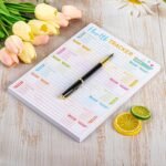 100 Pages Weekly Health Tracker workout journal meal planner notebook Daily Food Diary Fitness Diet Wellness Record for Women Men Weight Loss Progress 9.84 x 7.28inch - Image 6