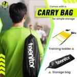 Teenitor Agility Ladder Speed Ladder Training Ladder for Soccer, Speed, Football Fitness Feet Training Carry Bag Agility Training Equipment 13 rungs, 23 feet - Image 5