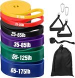 Resistance Bands Pull Up Bands for Men Women, Exercise Resistance with Door Anchor Heavy Duty Stretch Exercise Muscle Training - Image 4