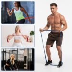 Resistance Bands Pull Up Bands for Men Women, Exercise Resistance with Door Anchor Heavy Duty Stretch Exercise Muscle Training - Image 6