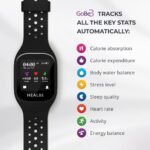 HEALBE GoBe3 – Smart Health Tracker for Calories, Sleep, Stress & Nervous System Balance, Free app – Obsidian - Image 3