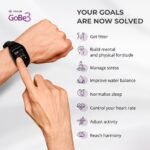 HEALBE GoBe3 – Smart Health Tracker for Calories, Sleep, Stress & Nervous System Balance, Free app – Obsidian - Image 4