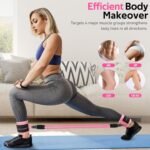Ankle Resistance Bands with Cuffs, Exercise Bands for Legs and Butt, Home Gym Workout Equipment, Butt Exercise Equipment Booty Bands Ankle Bands for Men Women Legs and Glutes - Image 6
