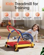 Treadmill for Kids with Handle Bar, XBD Incline Walking Pad Workout Equipment with LED Display, Toddler Treadmills for Home Boys Girls Ages 4+ 150Lbs Capacity - Image 3