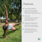 Balanced Body Ultra-Fit Circle Pilates Ring, Body Ring, Great Exercisers for Legs, Fitness Circle, Thigh Exercise, Pilates Circle, Pilate Ring Fitness Equipment for Home or Studio - Image 4