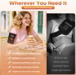 Red Light Therapy for Body, 2000mAh Cordless Portable Light Therapy Pad, 660&850nm Infrared Light Therapy for Back Waist Shoulder Knee Joint, Home Outdoor Using, Gifts for Women Men (13.6"x5.9") - Image 5