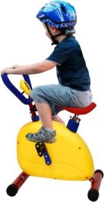 Fun And Fitness Kids Exercise Bike Equipment,Toddler Exercise Bikes Machine Indoor Cardio Training for Childrens with Adjustable Seat Mini Exercise Kid Stationary Bike - Image 3
