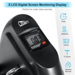 Uten Mini Exercise Bike, Under Desk Bike, Arm & Leg Peddler Machine with LCD Screen Displays, Portable Cycle - Image 3