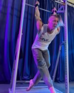 Suspension Trainer Straps - Premium Nylon Bodyweight Fitness Straps for Home & Gym Workouts, Comfortable & Safe with 540lbs Load, Black, Comes in Pairs - Image 7