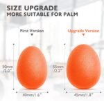 Peradix Hand Grip Strength Trainer, Stress Relief Ball, Wrist Rehab Therapy Hand Grip Equipment Ball Squishy Tools - Set of 3 Finger Resistance Exercise Squeezer - Image 5